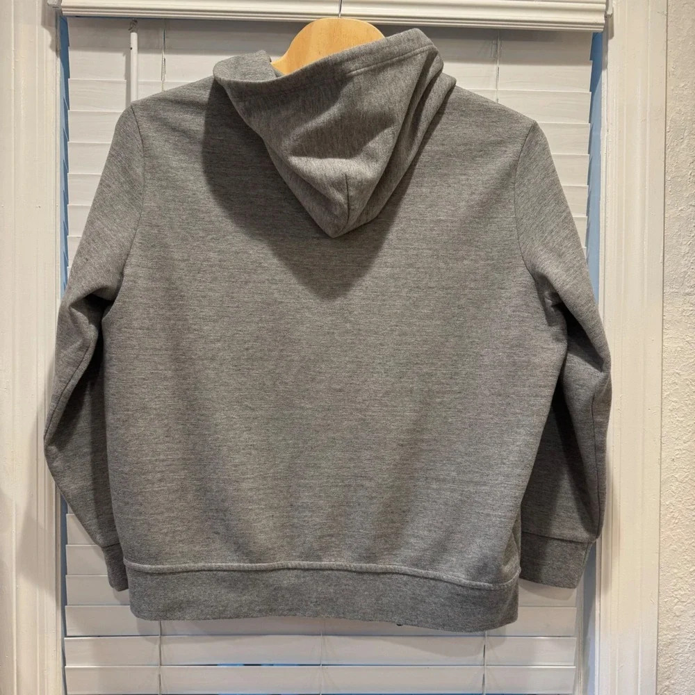 Polo Ralph Lauren Hoodie Mens XXL‎ Gray Full Zip Pony Logo Cotton Loungewear